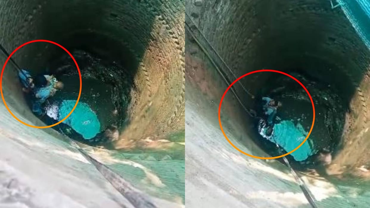 MP News Child who fell into 40 feet deep well in Sehore was pulled out alive