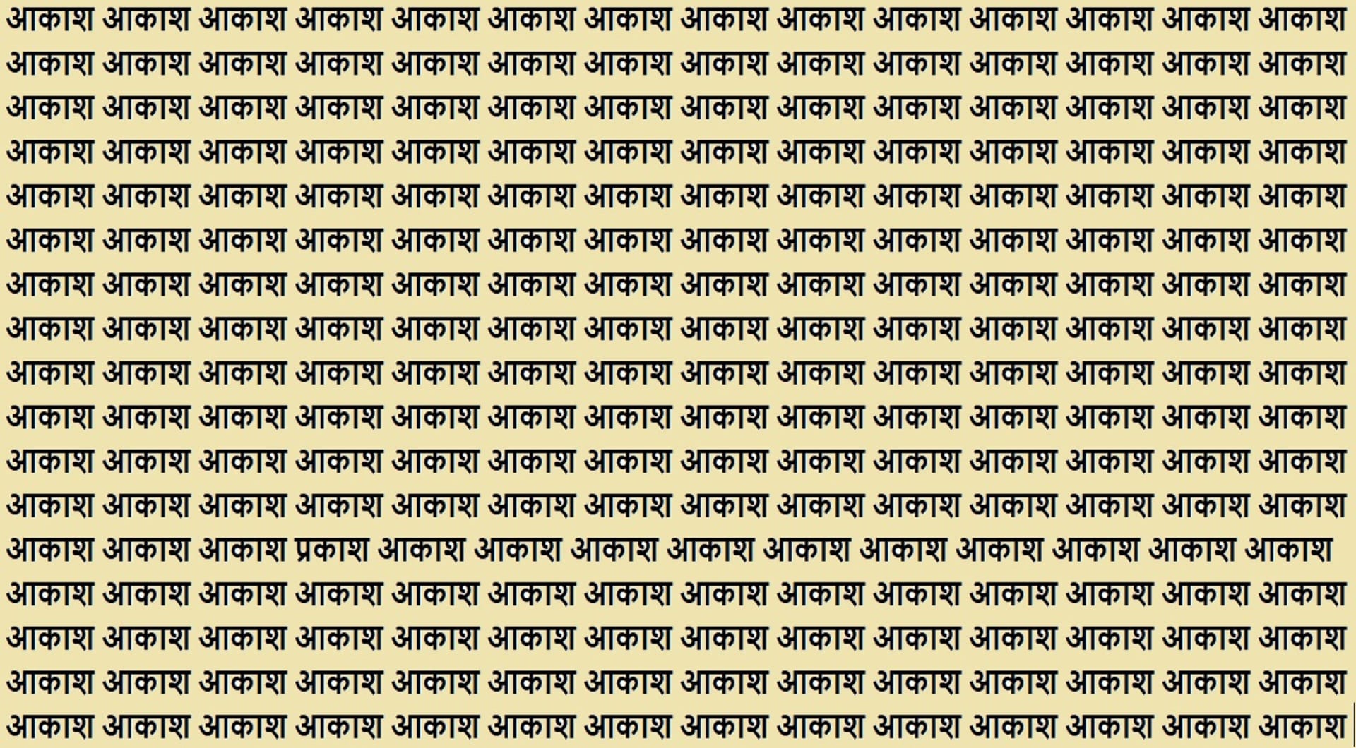 Optical Illusion IQ Test Brain test If You have Hawk Eyes Then Find Prakash in 15 seconds