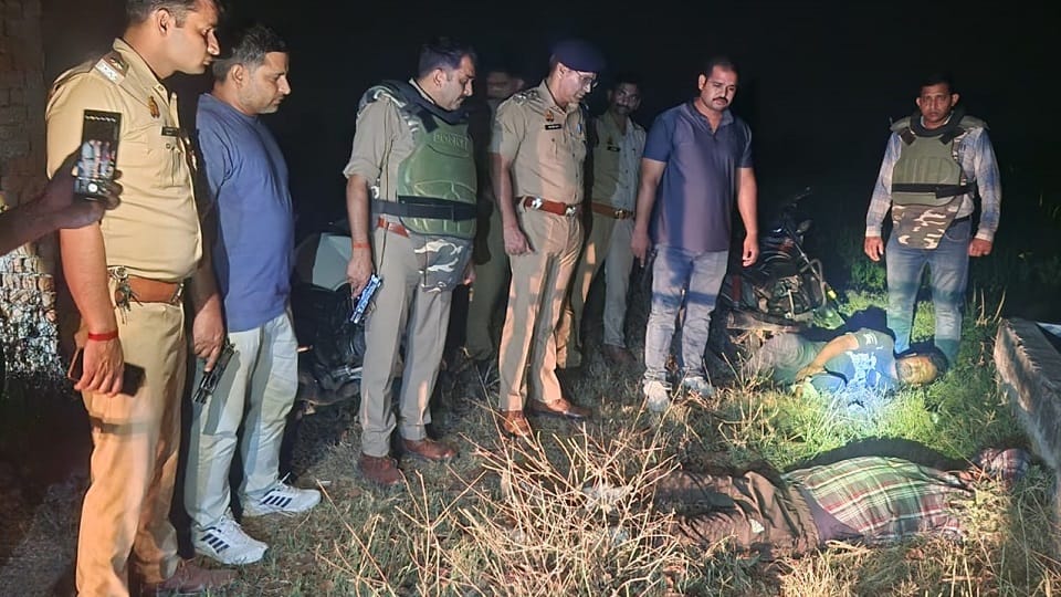 Muzaffarnagar: Robbery worth Rs 10 lakh staged in Himachal, encounter with police, seven criminals injured