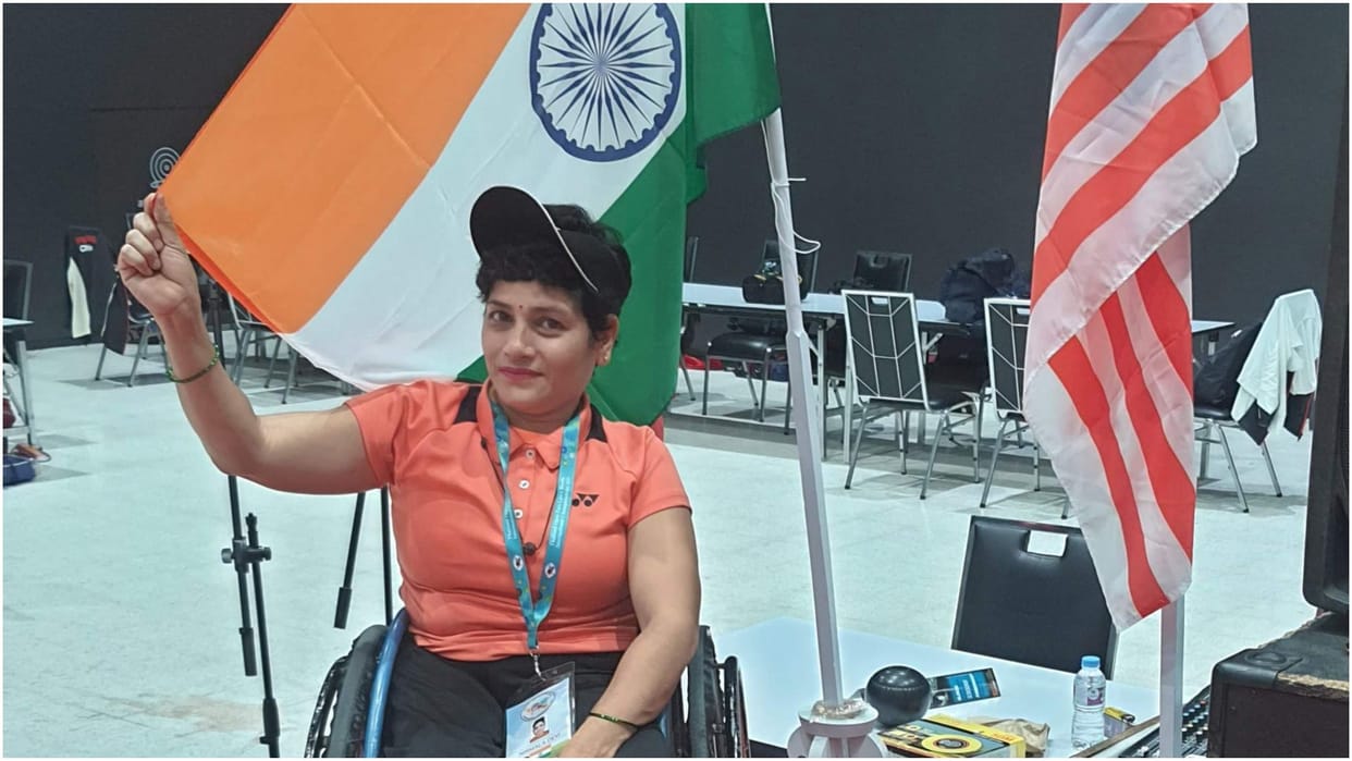 Para Athlete nirmala mehta from haldwani uttarakhand life story in hindi
