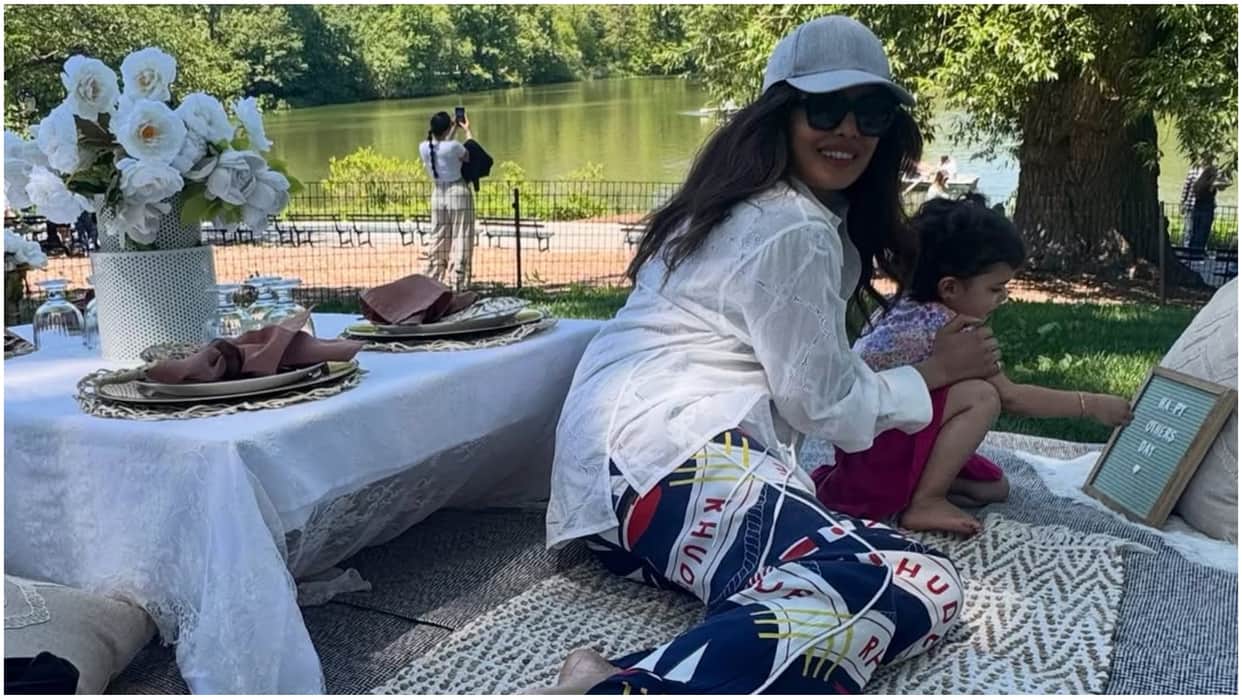 Priyanka Chopra celebrates mothers day with daughter malti marie nick jones shared pics