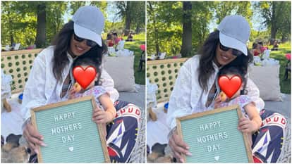 Priyanka Chopra celebrates mothers day with daughter malti marie nick jones shared pics
