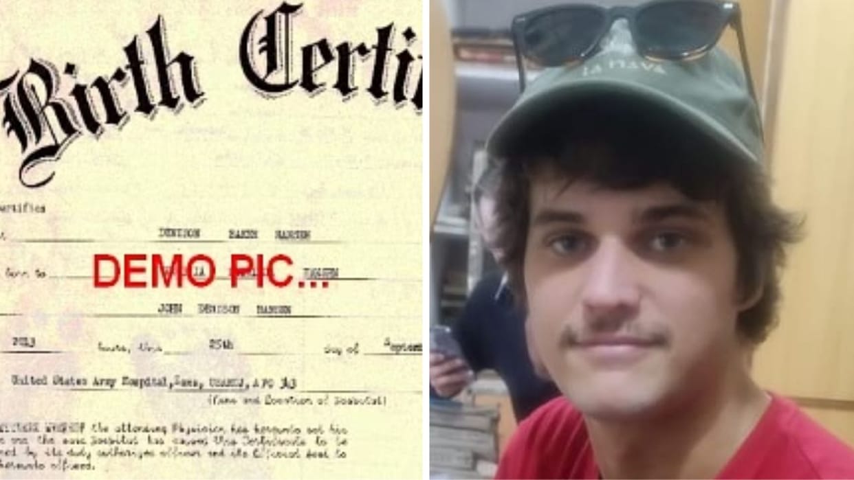 Oscar reached Shimla from England to gift a birth certificate to his grandfather