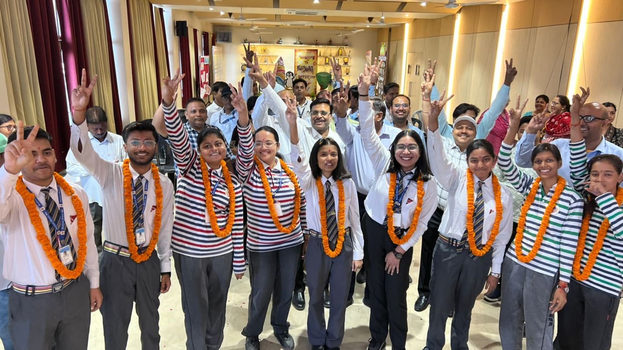 Ananya succeeds in CBSE exam results Sunbeam student tops, atmosphere of joy