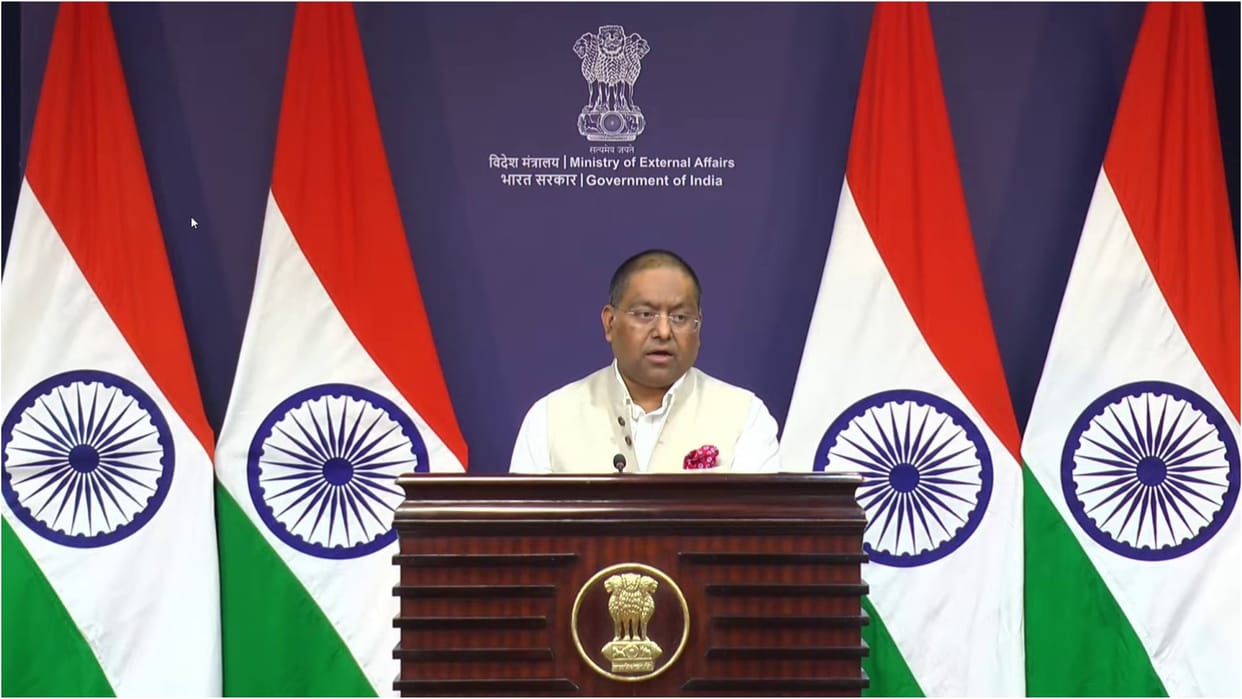 Randhir Jaiswal said that the issue of terrorism and Operation Sindoor was raised in the SCO meeting