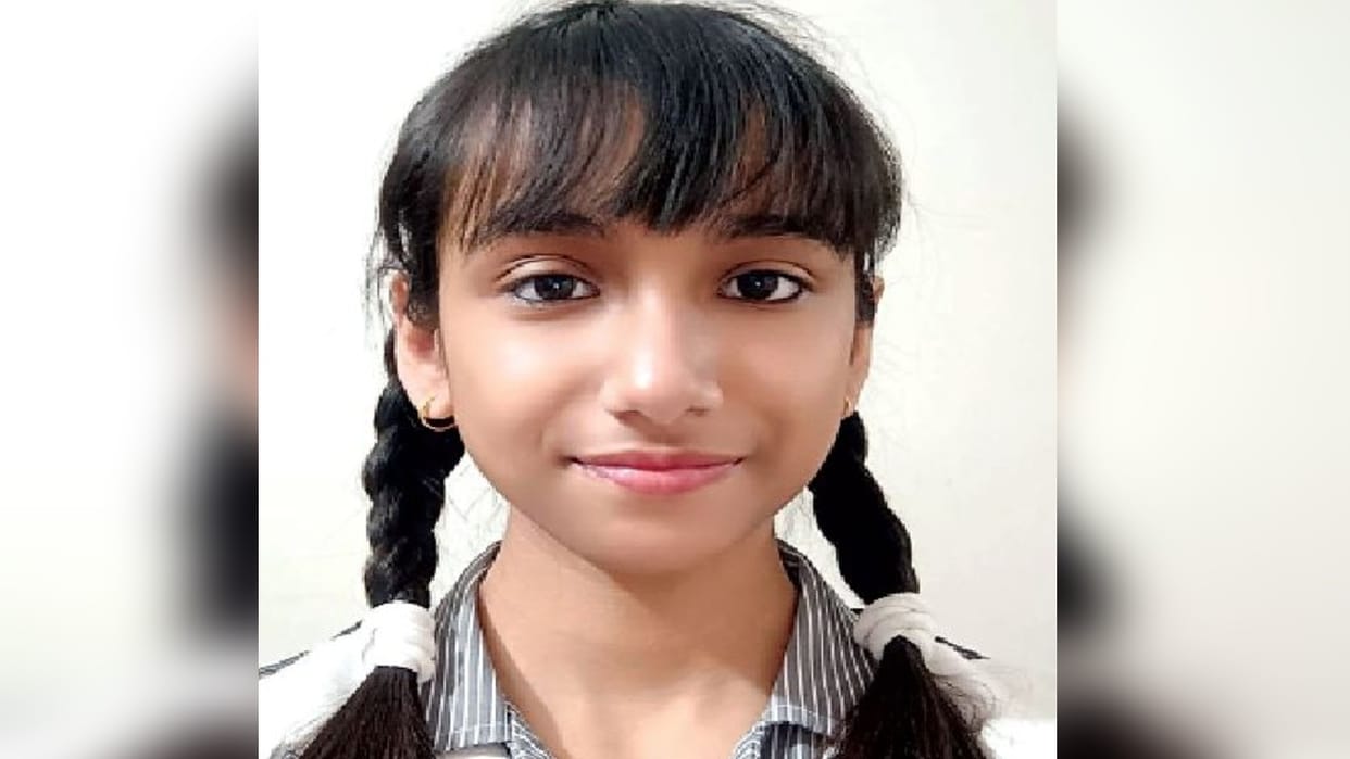 Adiba got third position in the bareilly district in CBSE 12th exam