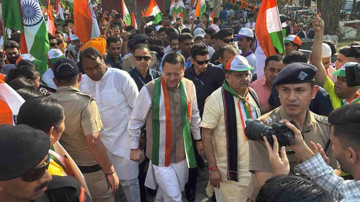 BJP Tiranga Shaurya Yatra to celebrate the success of Operation Sindoor Dehradun Uttarakhand News in hindi