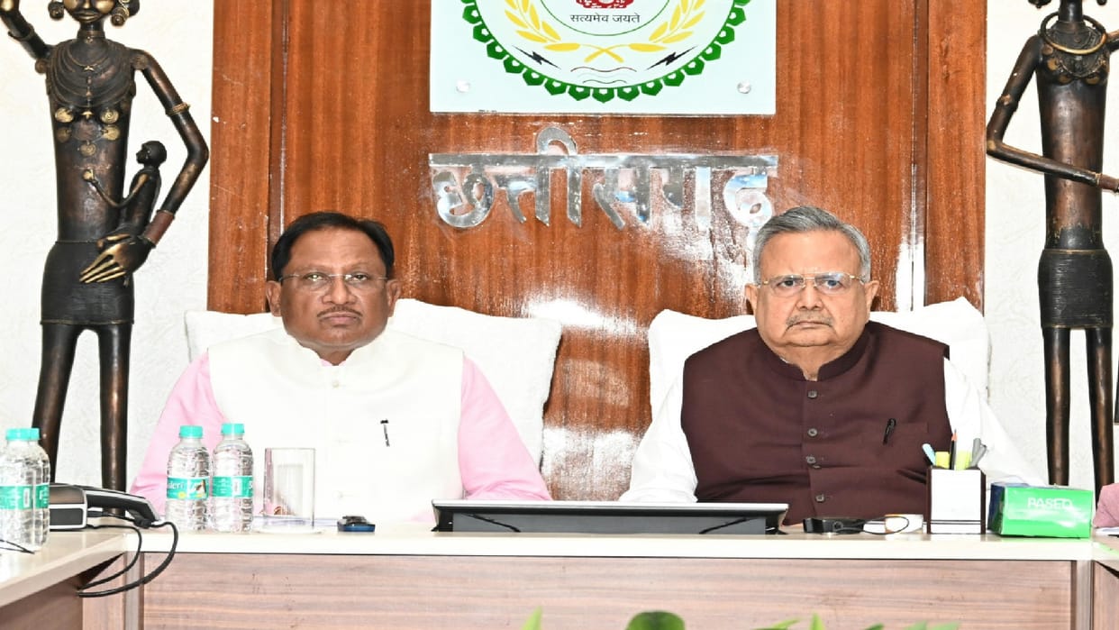 New Vidhan Sabha building is being constructed on 51 acres in Nava Raipur