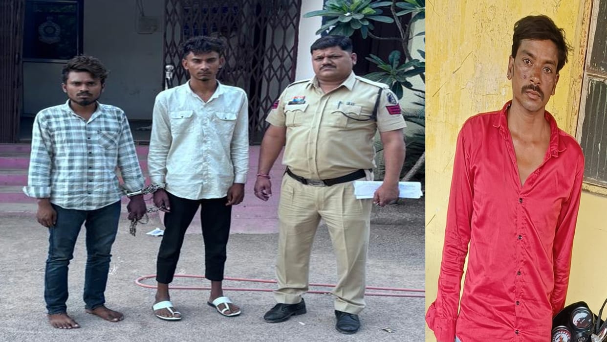 Police caught three vicious accused of stealing a bike in Raipur, this is how they committed the crime