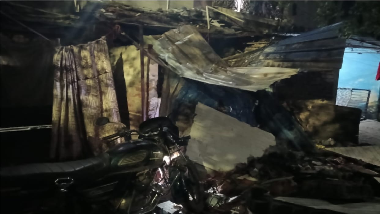 Balcony of an under construction house collapsed in Ghaziabad