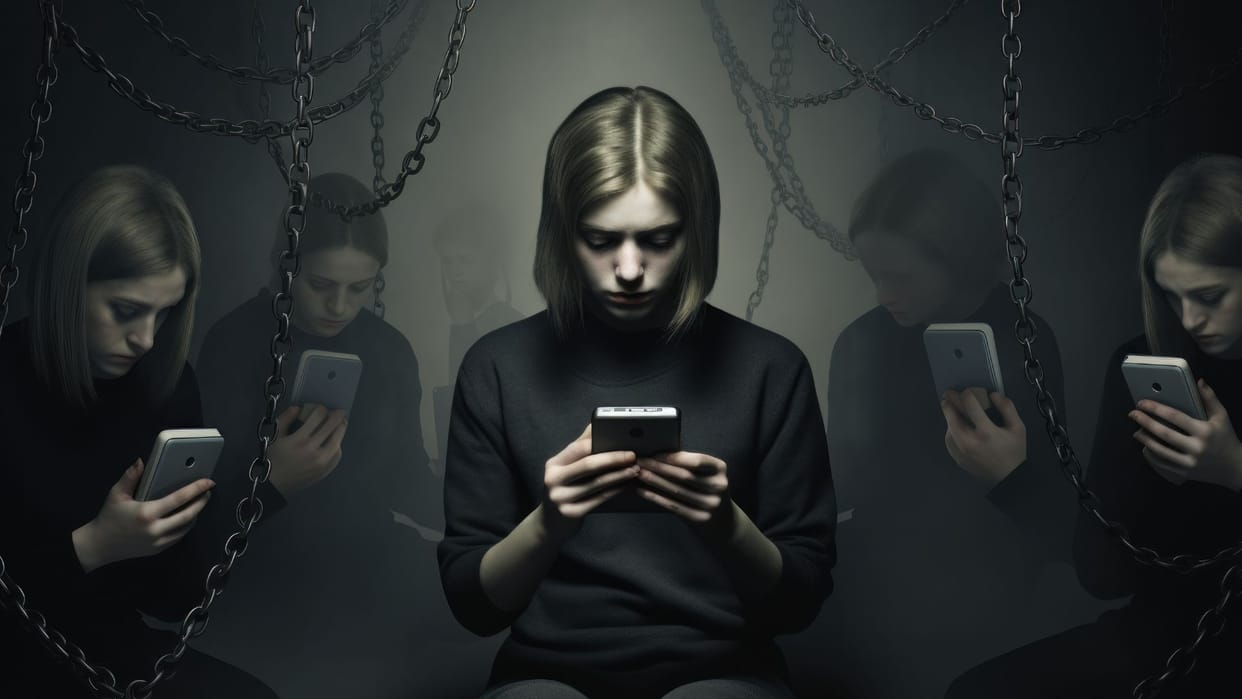 Mobile screen addiction is making people neuro patients causing headaches migraines and sleep problems