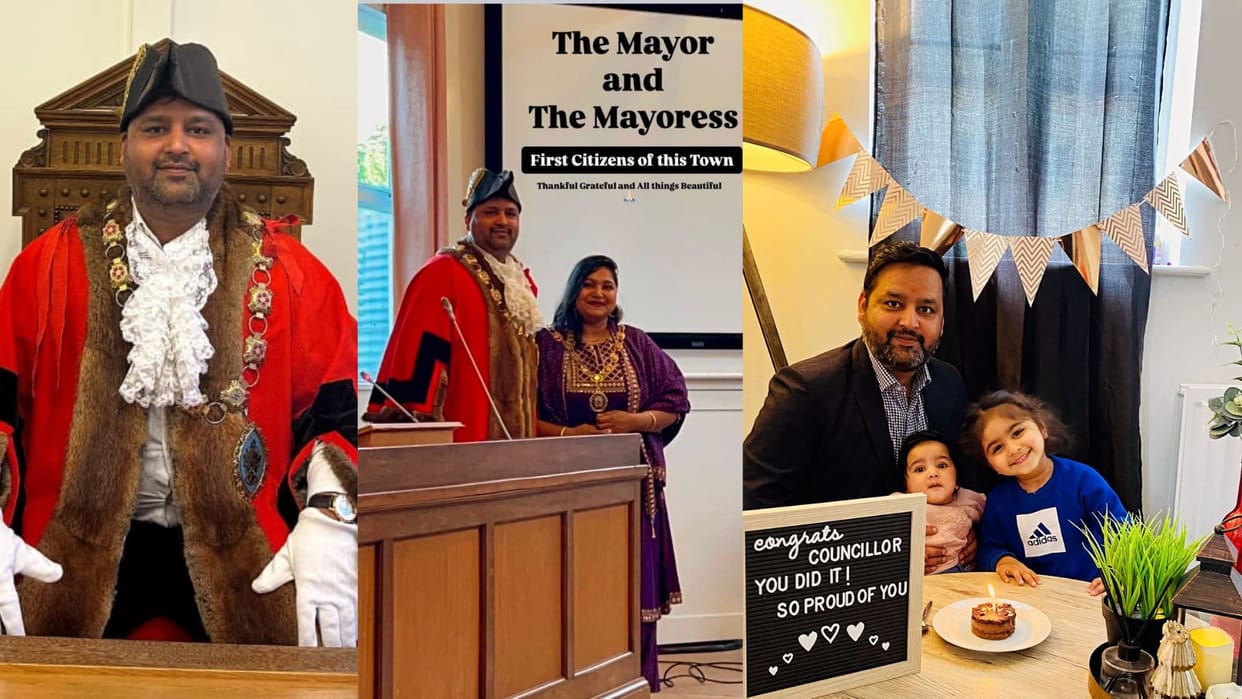 Prince of Bhatevra became the mayor of Beligauri city of London there was an atmosphere of excitement in the