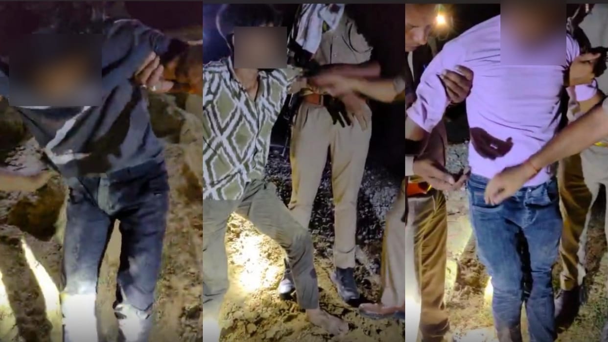 Salesman Murder Case 3 Criminals Caught in Police Encounter in Budaun Shot in Legs Cop Also Injured