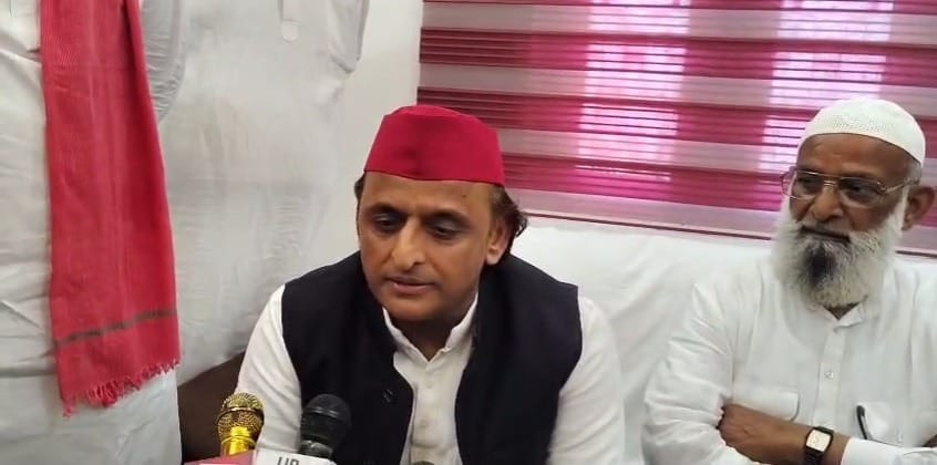 Akhilesh Yadav's attack on BJP- its tactics, character and face exposed in Madhya Pradesh as well as Ballia