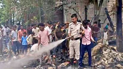 Bihar News Fire broke out while cooking in Motihari three sisters burnt to death