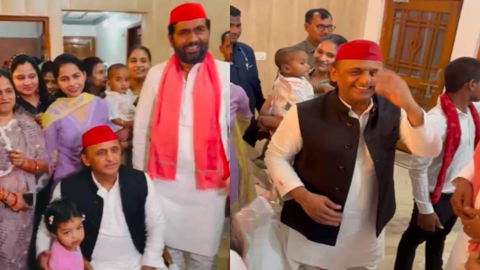 Workers welcomed Akhilesh Yadav in Barabanki SP chief said everyone should work towards strengthening booth