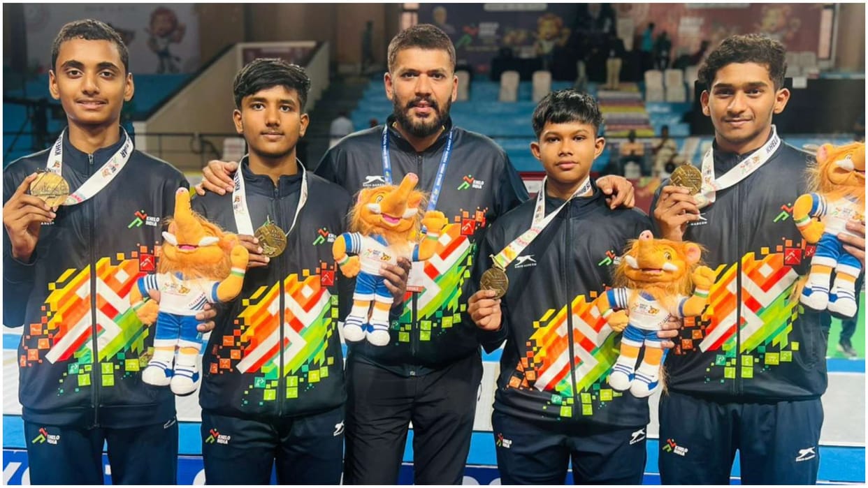 Khelo India Youth Games 2025: Haryana's fencing team won two gold medals in Rajgir, showed their strength