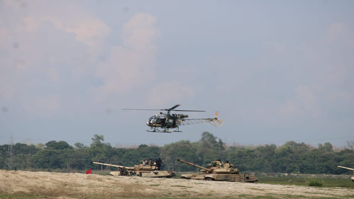 Indian Army's 'Teesta Prahar': Demonstration of war coordination and preparedness News In Hindi