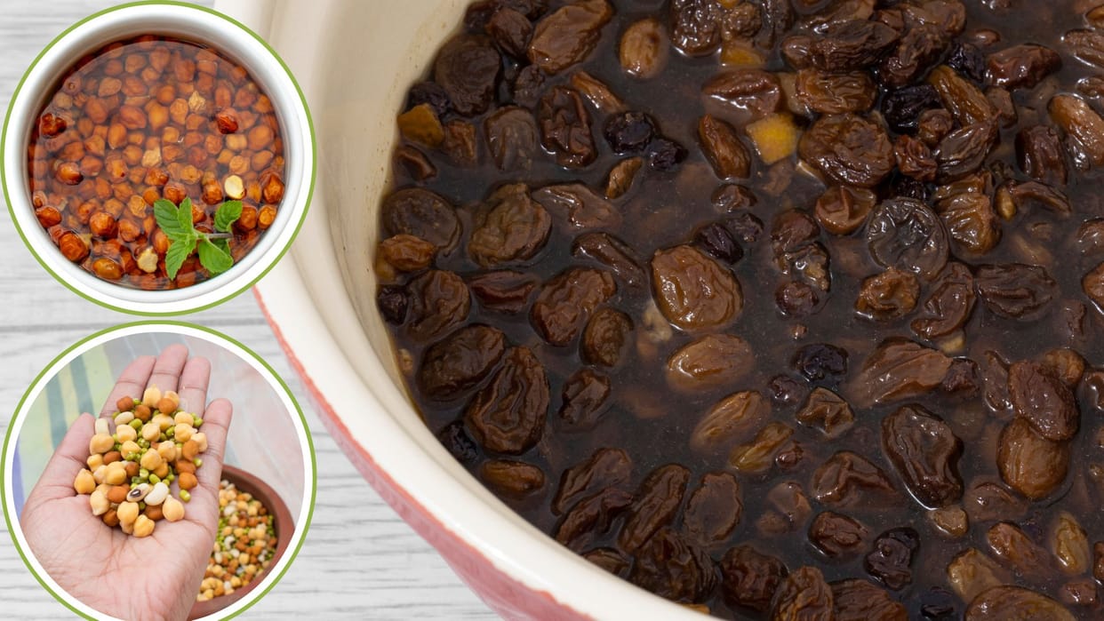 Eat soaked raisins and gram you will get these four benefits know in hindi disprj