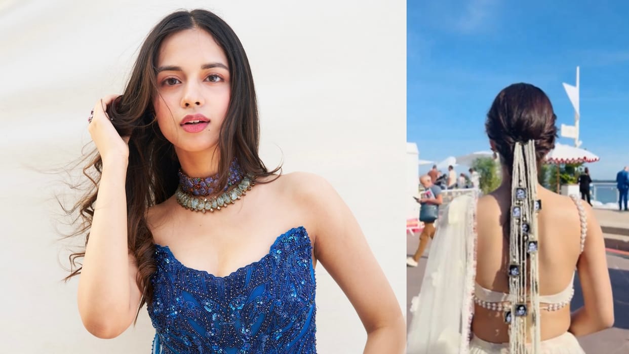 Nitanshi Goel Debut At Cannes Festival Gave Tribute To Many Actresses Including Madhubala Sridevi