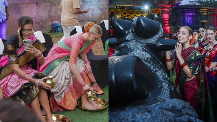 Miss World 2025 Contestants Immerse In Telangana Rich Culture Heritage Visited Ramappa Temple – Amar Ujala Hindi News Live