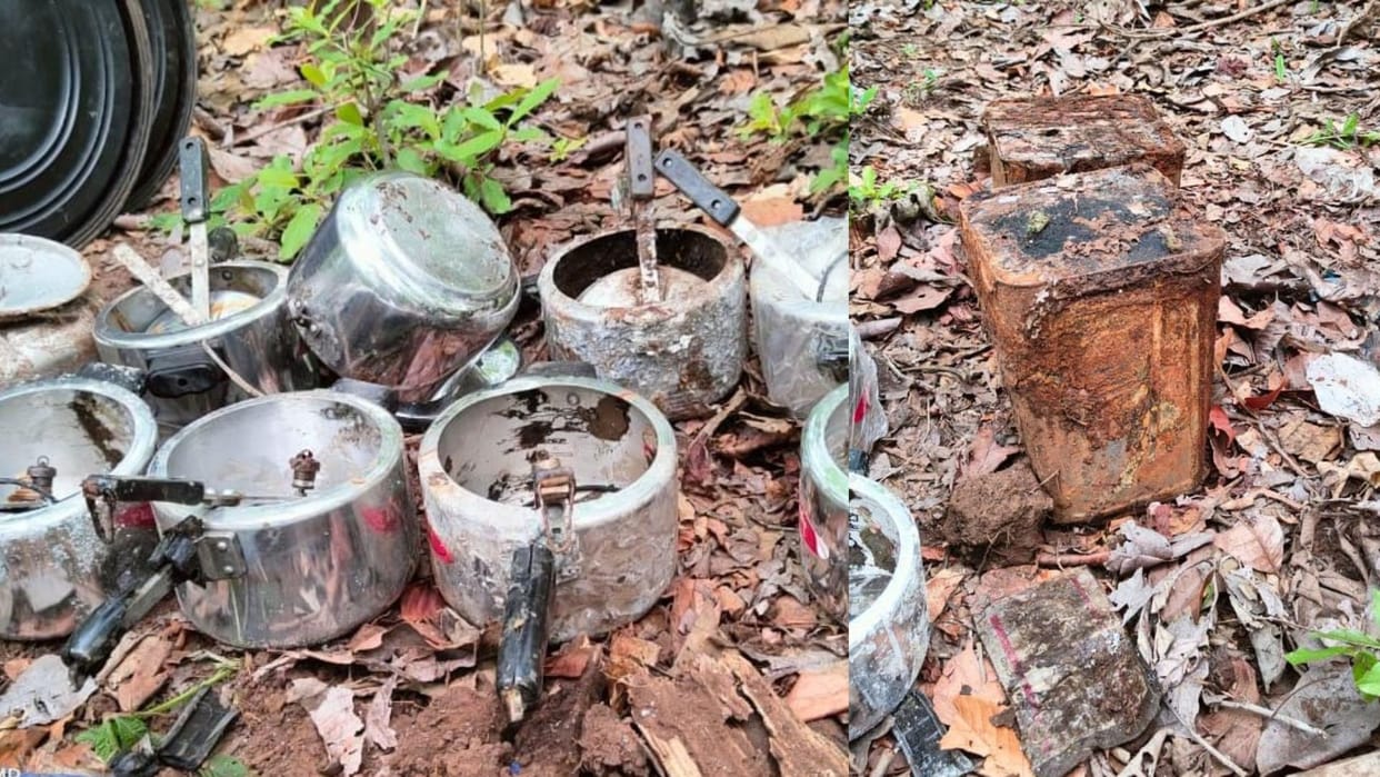 Dhamtari Naxalites dumped goods recovered