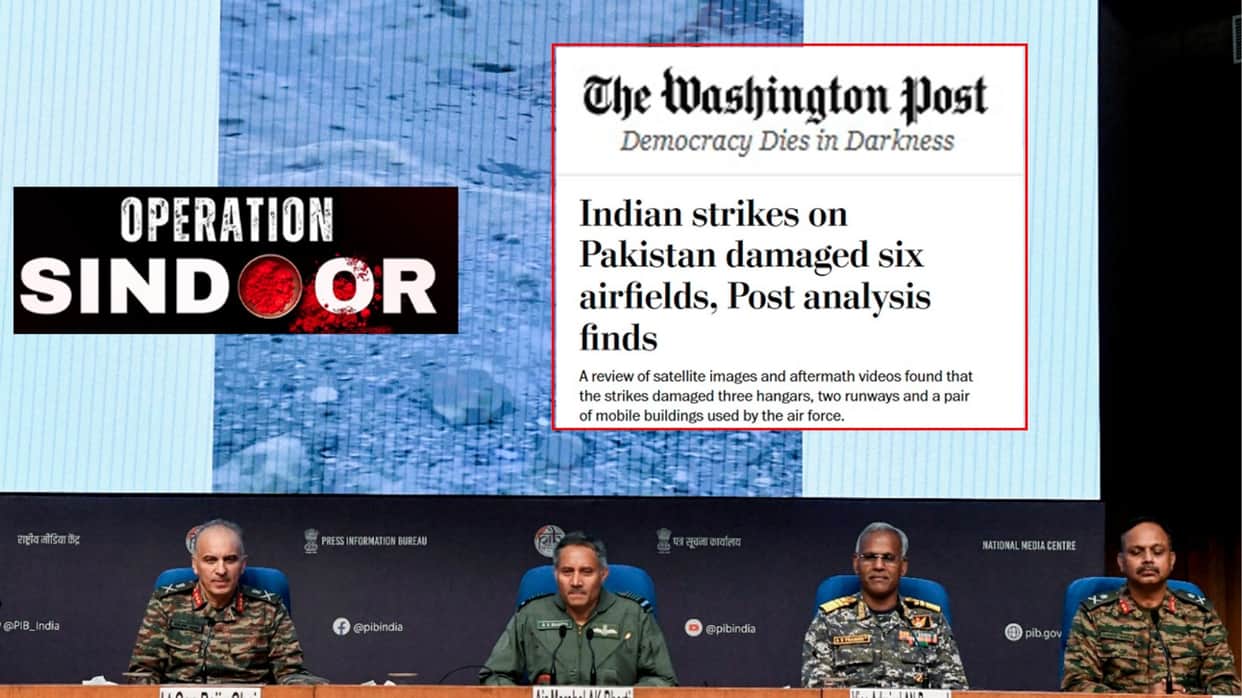 Operation Sindoor: After NYT Washington Post Acknowledges India win; US Think Tank Highlights Global Impact