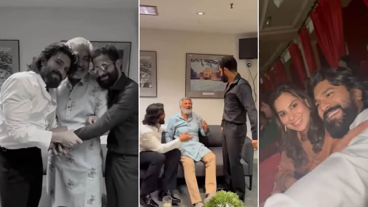 ram charan shares special video on instagram with ss rajamouli ntr wife upasana masti dosti and lots of fun