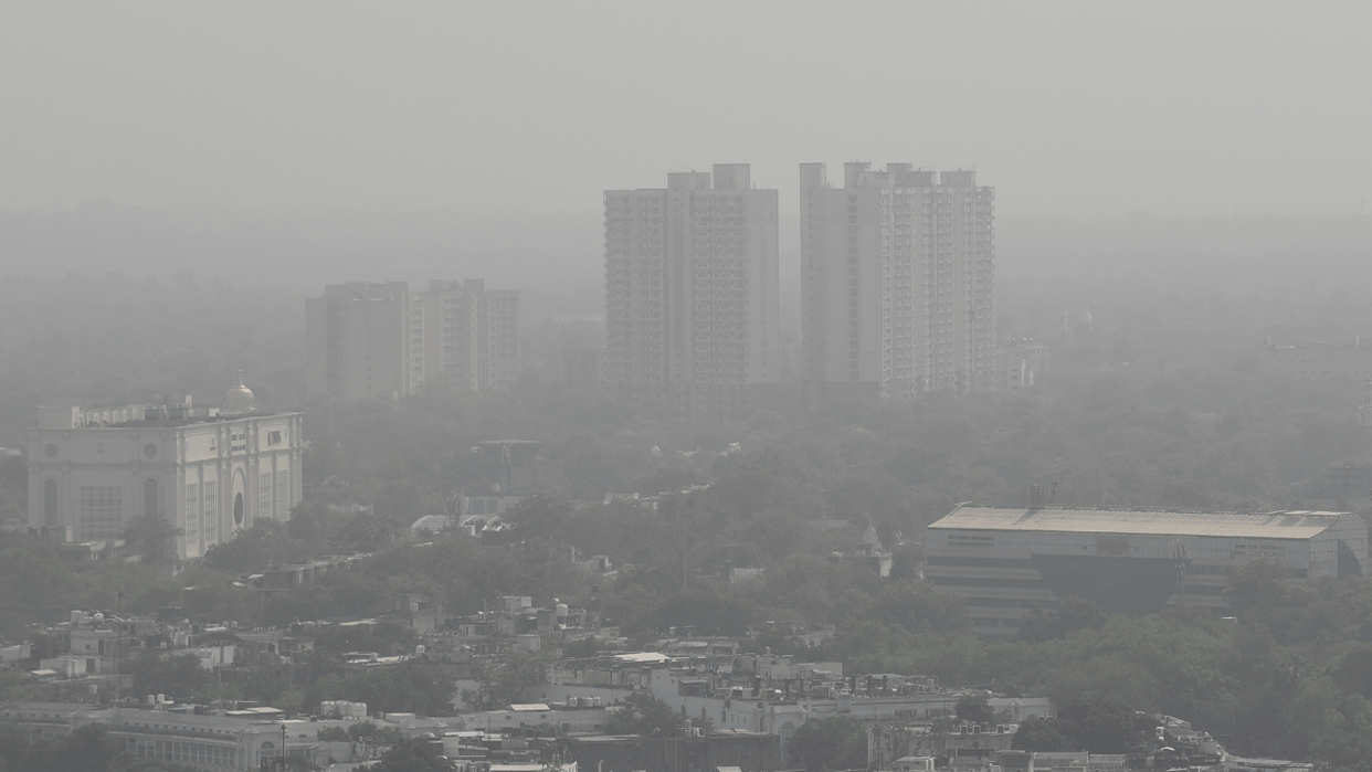 AAP and Congress targeted Delhi after AQI reached 500 due to dust and haze