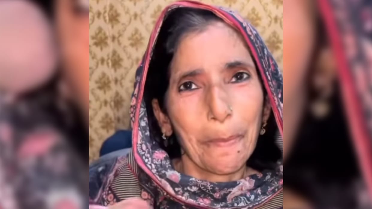 Viral video shows stunning makeup transformation of elderly woman watch the incredible change