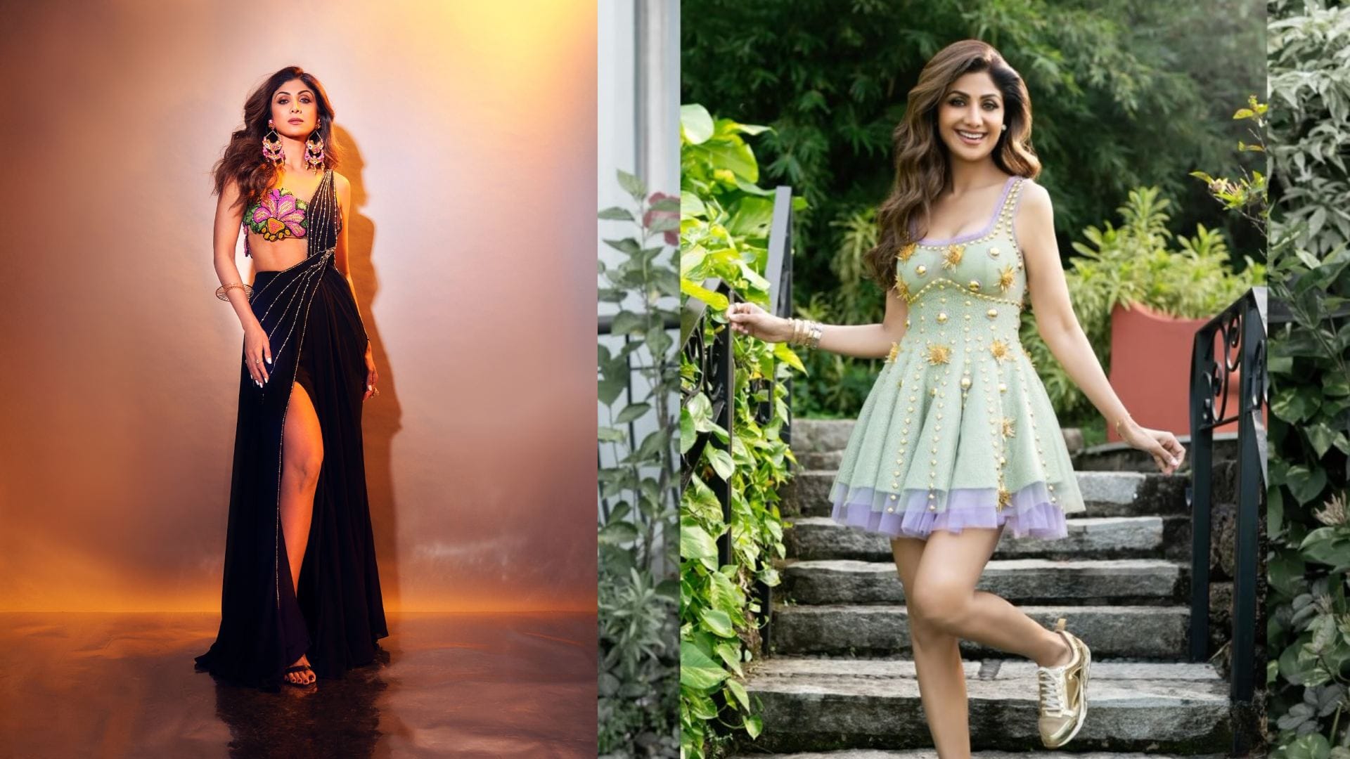 Look Of 90's Actress image madhuri dixit to karisma kapoor shilpa shetty kajol