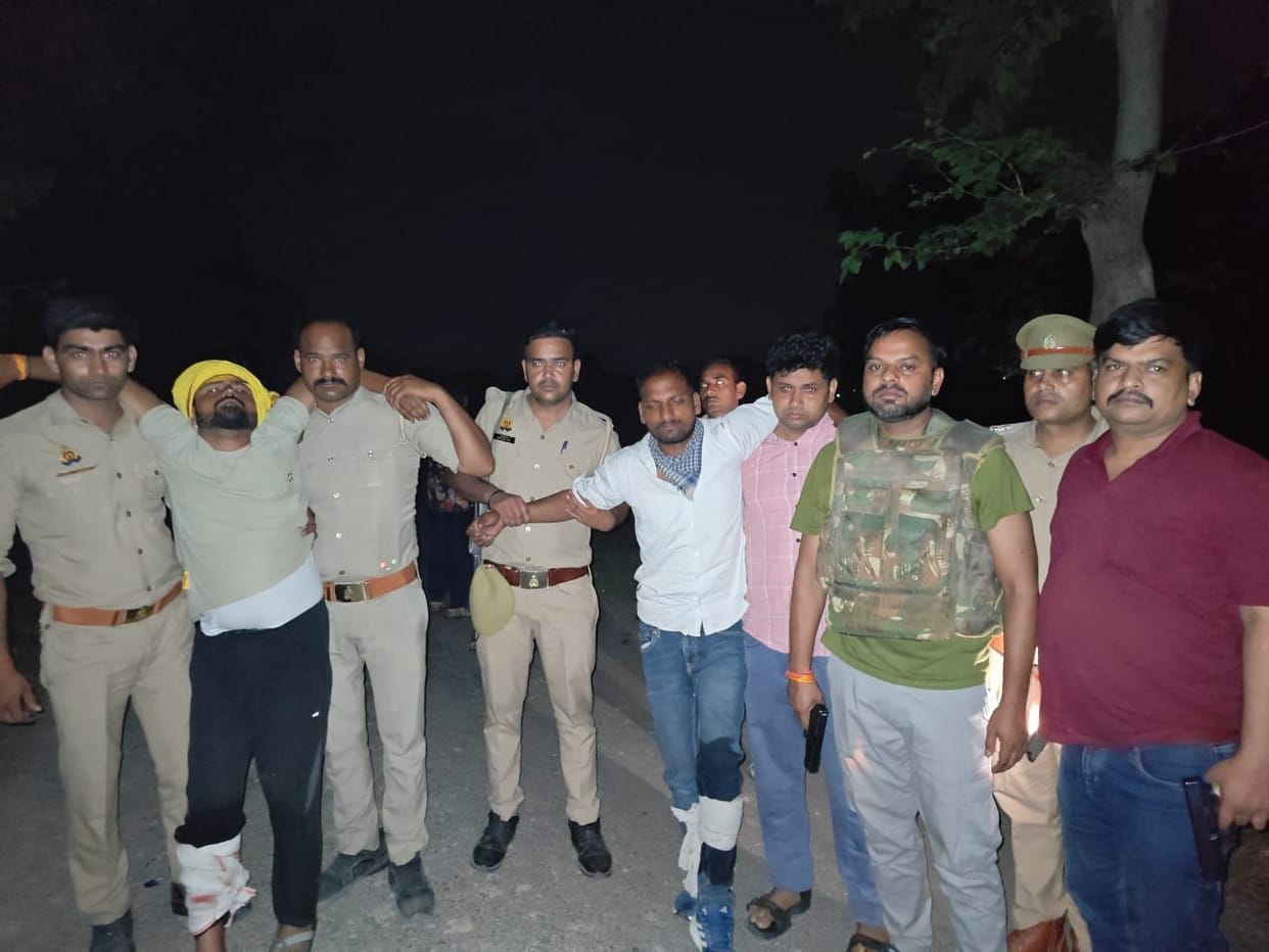 Amethi: Seven vicious criminals including two history-sheeters planning robbery arrested in encounter