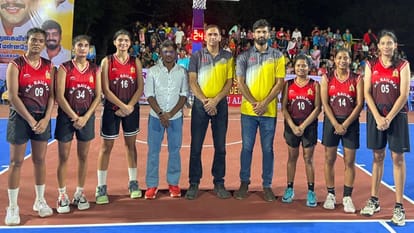 Basketball National players Raj and Sumit became heroes in victory of up scoring 11 baskets