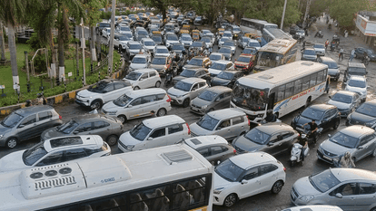 delhi ncr weather update today Rain with strong winds in Delhi NCR