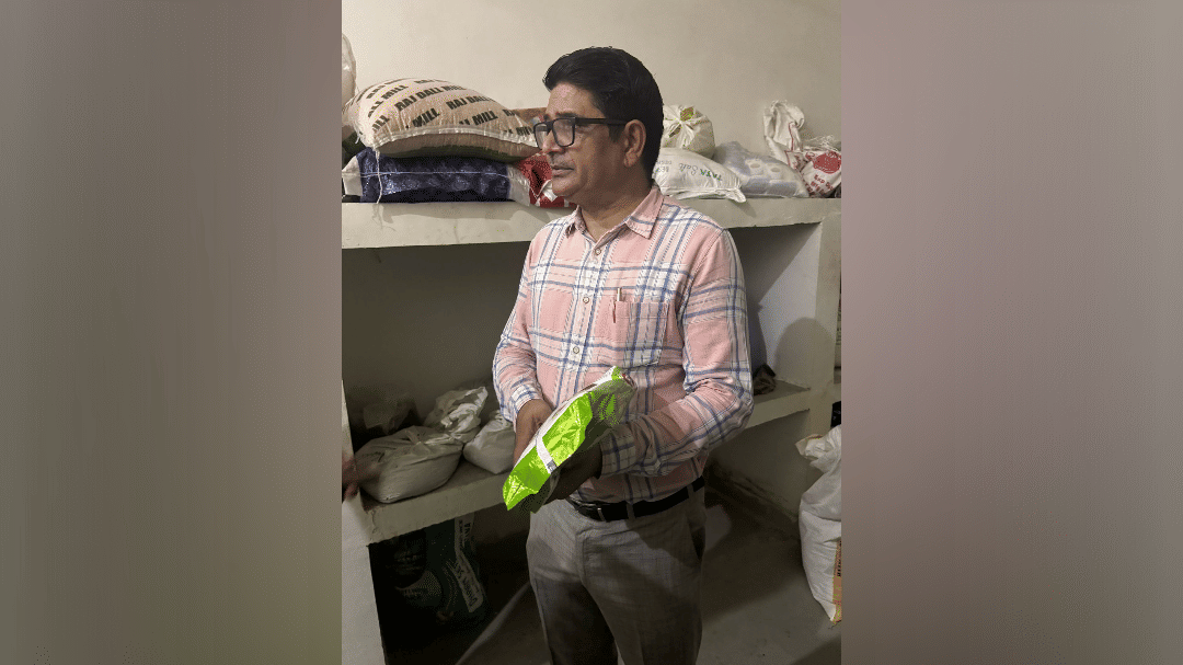 Students created a ruckus after meat was found in canteen of Sunrise Hostel in Greater Noida