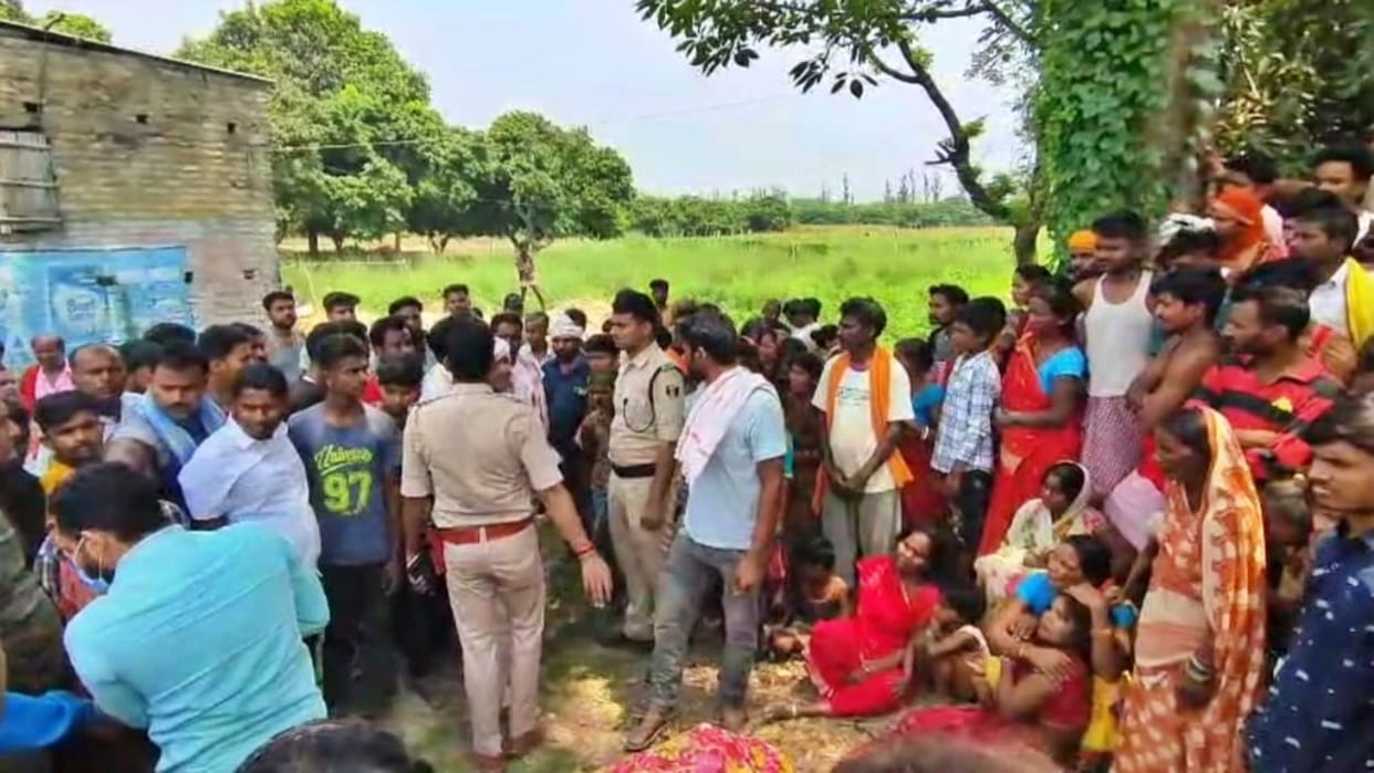 Muzaffarpur: missing tent house employee body recovered from field under suspicious circumstances, murder news