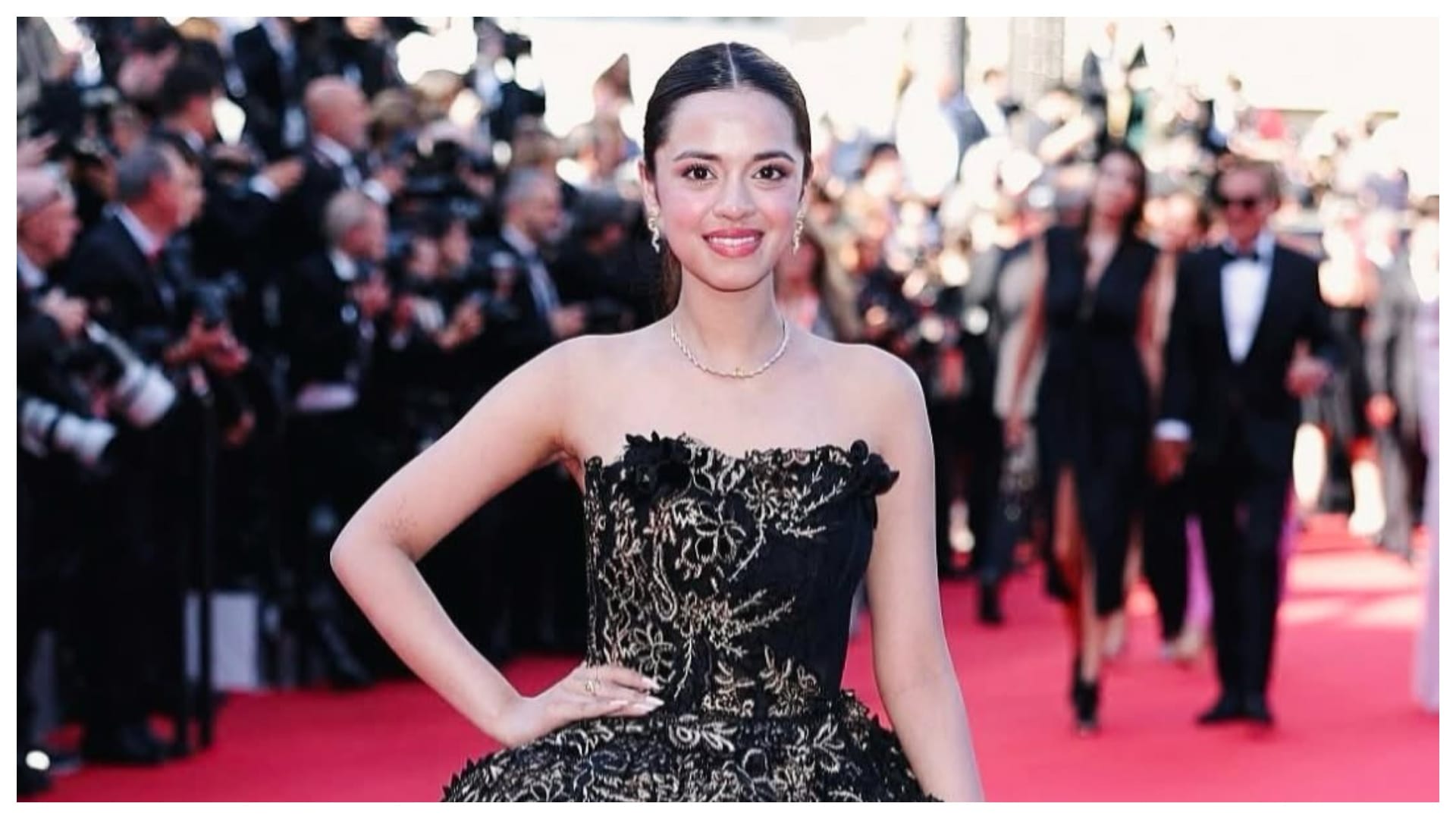 - Indian Actresses who debuted at cannes film festival 2025 Janhvi Kapoor mouni roy nitanshi gorl ruchi gurjar