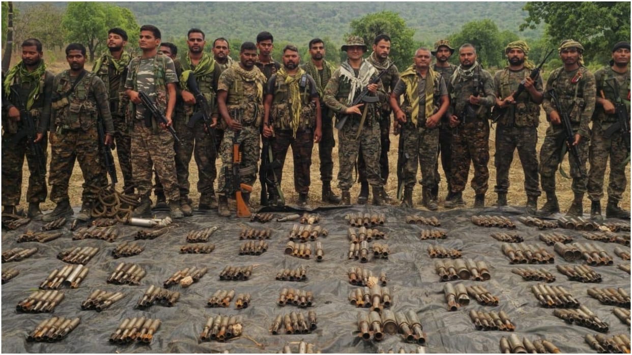 Operation Against Naxalism in Karregutta the secret of 250 caves and the story of Operation 'Black Forest'