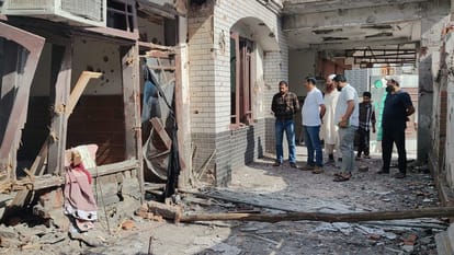 pakistan drone attack six shells fell and the house bunker saved lives, but Pak shells destroyed lives