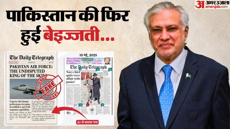 Pakistan Finance Minister Cites Fake News To Claim Win Over India Local Media Expose With Fact Check – Amar Ujala Hindi News Live
