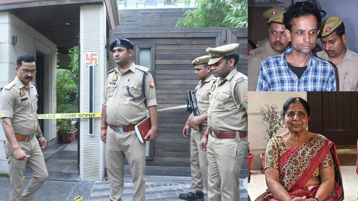 Servant killed businessman mother when she protested against robbery In Moradabad