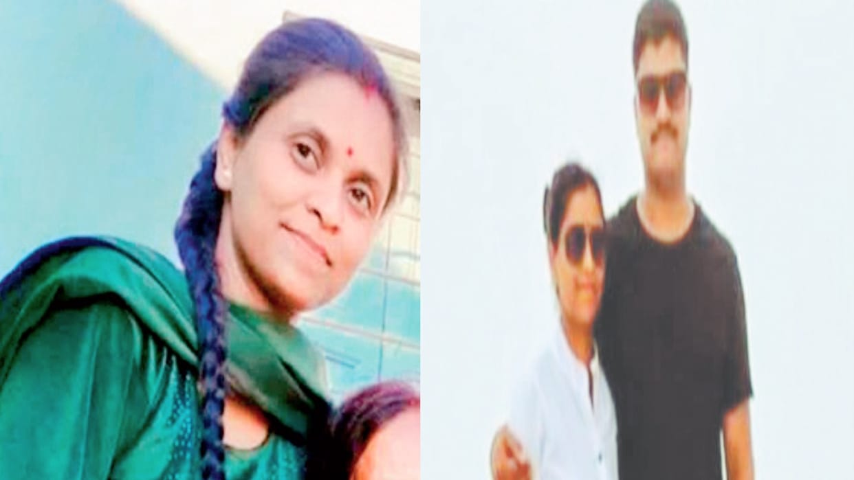 Sensational murder in Shimla: Hit the head with a hammer and strangled the wife with a scarf, then burnt the b