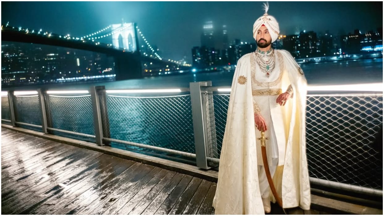 Diljit Dosanjh shared met gala bts video and  blamed shakira for getting late