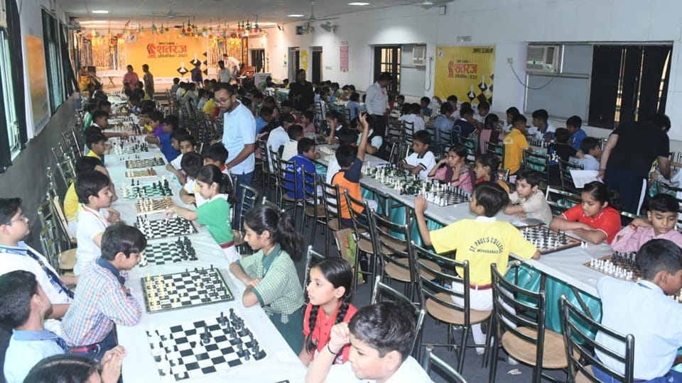 Amar Ujala Chess Competition: finals of junior category, brainy horses ran lot, elders surprised to see skill