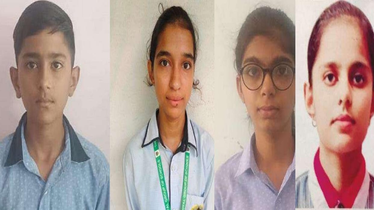 HBSE 10th Toppers: Hisar shines in 10th class; Four students secured first, second and third positions
