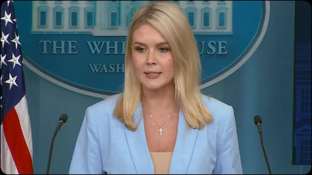 कैरोलिन लेविट, प्रेस सचिव, व्हाइट हाउस