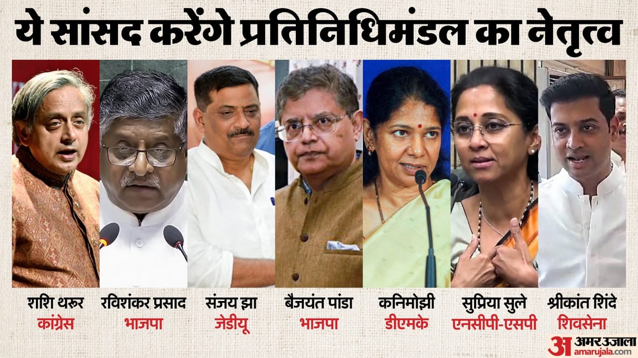 all party delegation Indian MPs will leave with evidence, will expose Pakistan's false stories