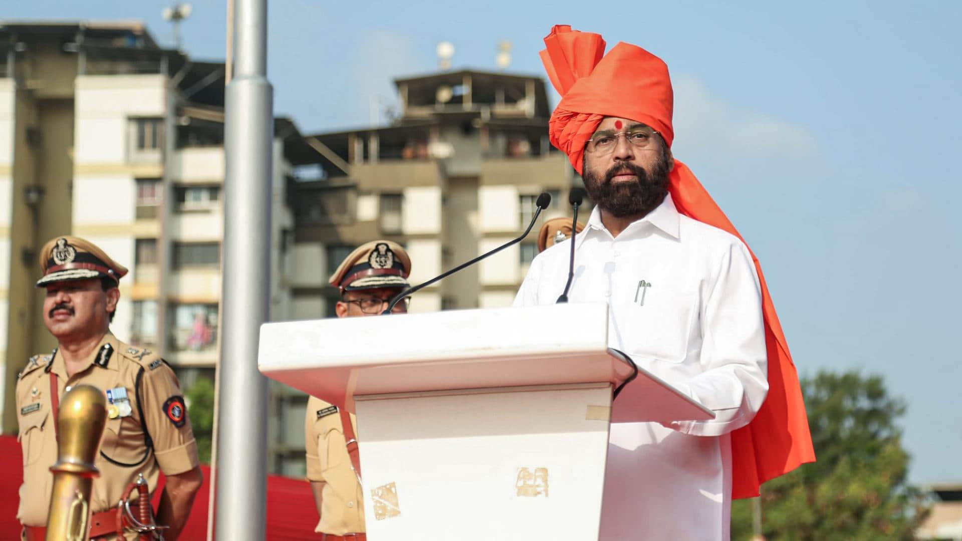 महाराष्ट्र के उपमुख्यमंत्री एकनाथ शिंदे