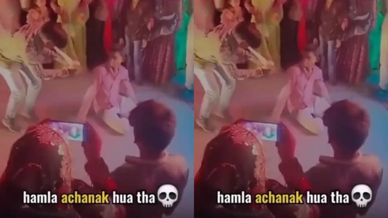A man was doing Naagin dance when he was beaten up in a way that he will never forget Video Goes Viral