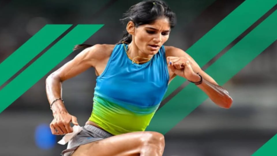 Success: Meerut pride increased again with Parul record, created national record in Doha Diamond League